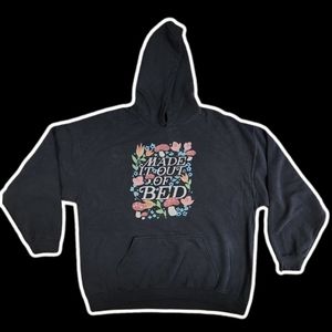 Look Human Black Hoodie 2XL